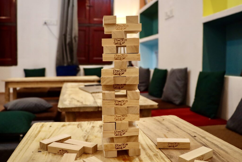 Bed in dorm room at Mosaic Hostel Varanasi Rooftop view at Mosaic Hostel Varanasi Female dorm beds Mosaic Hostel Lobby of Mosaic Hostel Varanasi Wi-Fi zone Mosaic Hostel