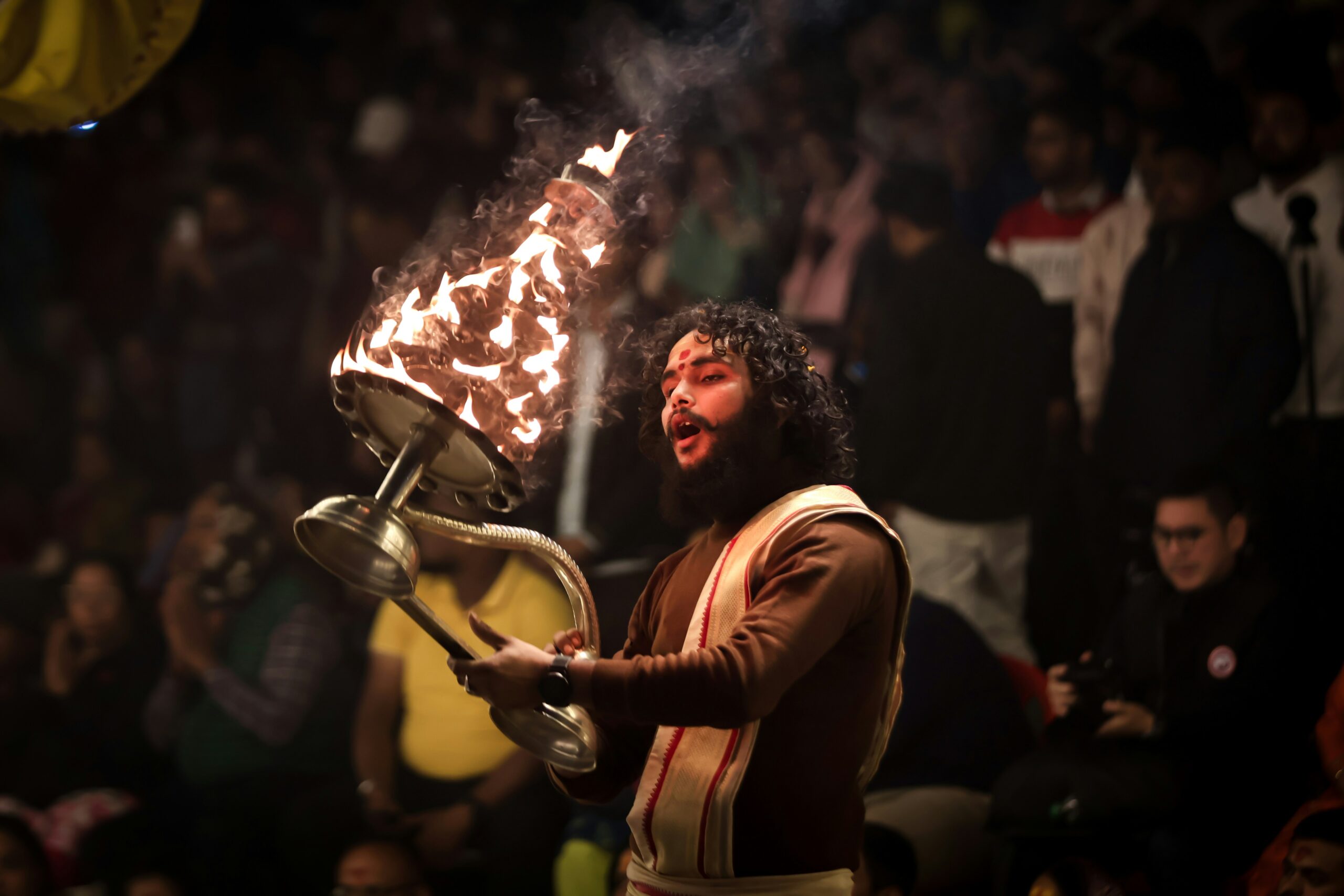 Bed in dorm room at Mosaic Hostel Varanasi Rooftop view at Mosaic Hostel Varanasi Female dorm beds Mosaic Hostel Lobby of Mosaic Hostel Varanasi Wi-Fi zone Mosaic Hostel